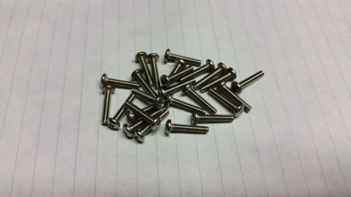 SS Stainless 4-40 9/16 Phillips Pan head screw 25 pieces