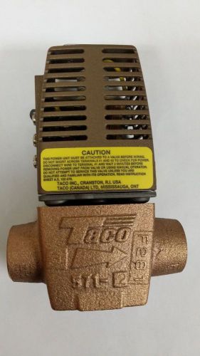 Taco 571-2 zone valve 3/4 inch sweat 2 way for sale