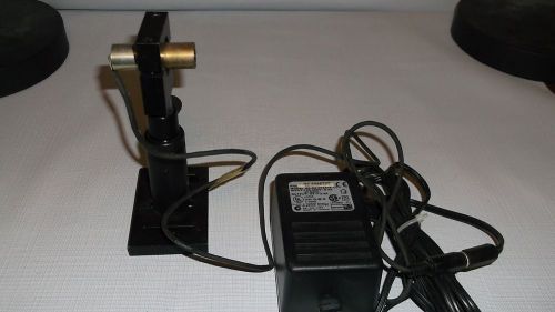 RED DIODE LASER WITH RWTVV POWER SUPPLY MOUNTED ON POST WITH BASE