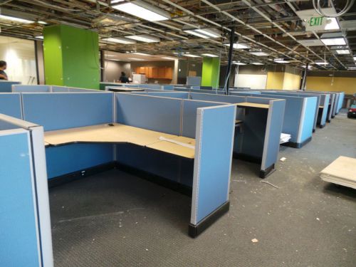 6&#039;x6&#039; herman miller ao2 47&#034;h cubicles for sale