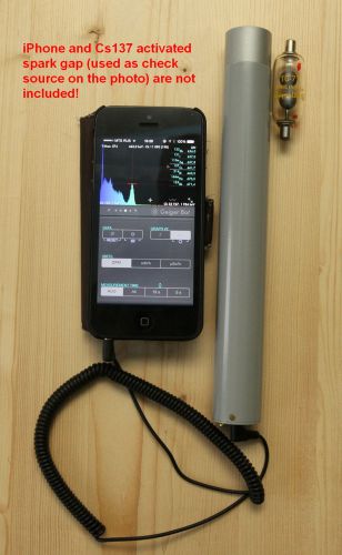 Gamma spectrometer for iPhone\iPad\Android  AtomSpectra 3PLUS. Resolution 9%SALE