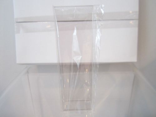 ACRYLIC &#034;SHUTTERBOOTH&#034; 2 1/4 x 7 1/2 STAND UP FRAMES. NEW!! SEALED BOX OF 25