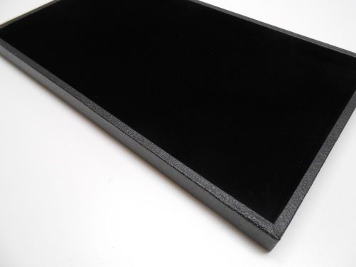 Jewelry Presentation Display Pad black Velvet Insert Fits Standard Trays &amp; Case
