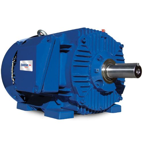 Elektrim 75 hp 3600 rpm ac motor premium eff foot mt mount 365ts 20nfm-3-75-36 for sale