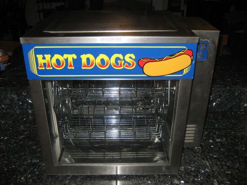 Apw wyott dr-1a hot dog broiler -  rotisserie type broil for sale