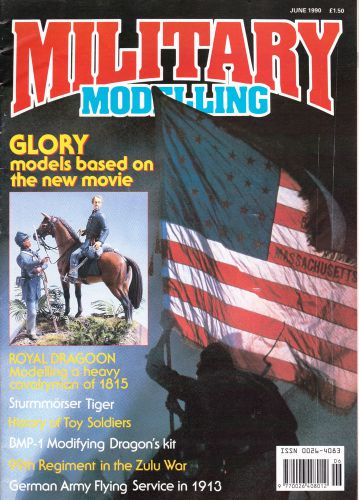 Magazine military modelling june 1990 for sale