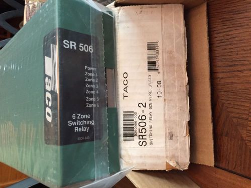 Taco sr506-2 6 zone switching relay for sale