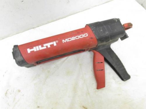 Nice Used HILTI MD2000 Epoxy Adhesive Gun Dispenser Caulk