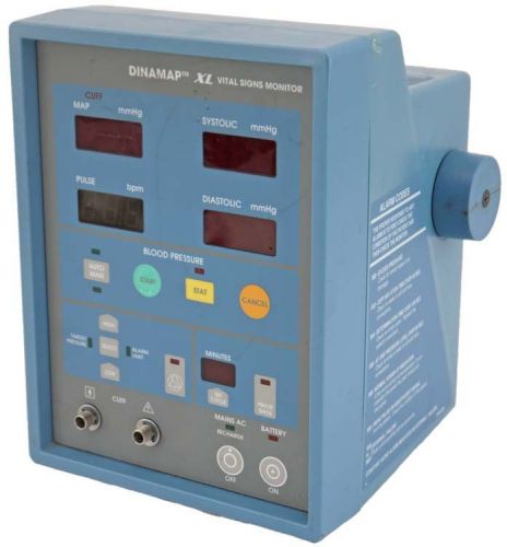 Critikon 9300 dinamap xl vital signs non-invasive blood pressure monitor #2 for sale