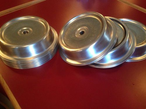 Stainless Steel Plate Lids(12) Fits Plate Size 10 3/4 Inch To 10 15/16