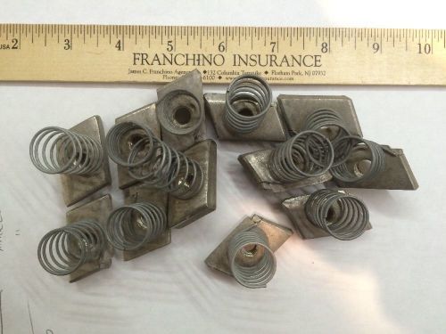 Kindorf 3/8&#034; 316 SS Spring Nuts (12)