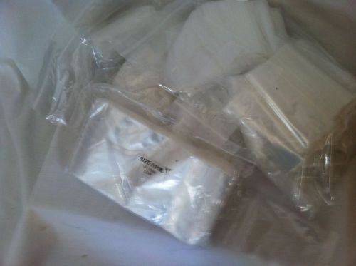 2 lbs Assorted Plastic Ziplock Reclosable Zipper Bags3X4 &amp; 4x6 2mil  SMALL SIZE