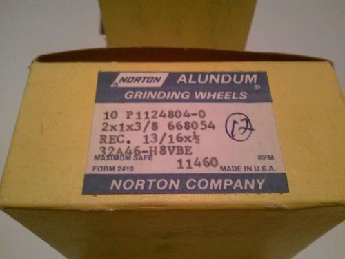 Norton Internal Grinding Wheels