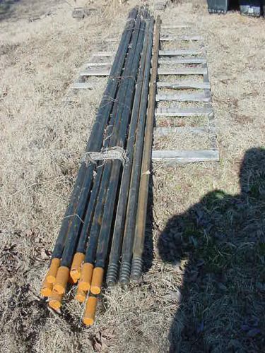 10 pc new boart longyear rock drill steel percussive rod drifting /tunneling r32 for sale