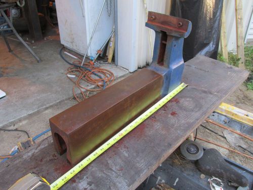 Yost 34c 6 in.vise parts,main sliding bar,dynamic jaw support, never used for sale