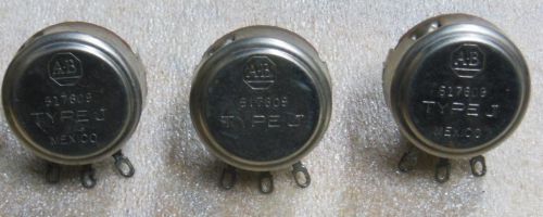 Allen Bradley Potentiometer 517809 Type J * CURRENT &amp; VINTAGE *