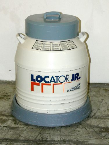 Thermo locator jr liquid nitrogen tank, cryogenic storage, dewar canister for sale