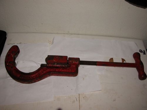 AMERICAN PIPE CO NO 4 RIGID TOOL PIPE CUTTER 4INCH MAYBE 5 INCH HEAVY GD WORKING
