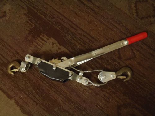 True power come-a-long winch (4000lb) double gear hoist hand cable puller for sale