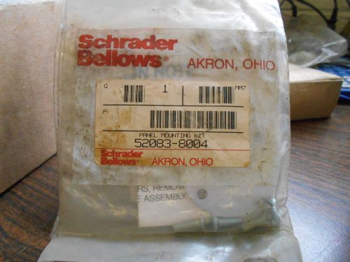 NEW SCHRADER BELLOWS PANEL MOUNTING KIT 52083-8004 LOT OF 3