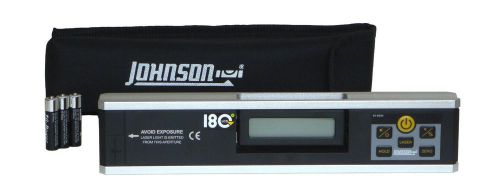 New johnson level and tool 40-6080 12&#034; magnetic digital laser level for sale