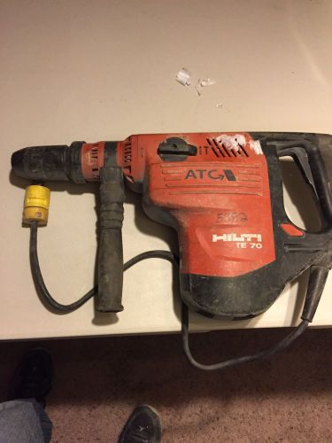 Hilti te 70 atc rotary jack hammer drill.breaker/demolition/concrete tool for sale