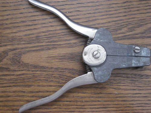 Snap-on tools ga-116 wire stripper with cable crimper  made in usa for sale