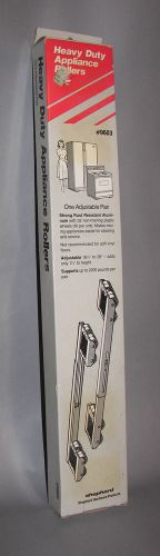 Heavy Duty Aluminum Appliance Rollers, adjustable, Model 9603, Shepherd Hardware