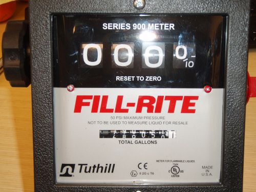 Fill-rite mechanical flow meter  901cmk4200 for sale