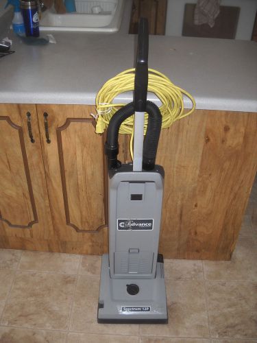 Used Nilfisk Advance upright vacuum cleaner