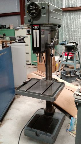 Jet 20&#034; variable speed drill press, single phase, production table- nice machine for sale