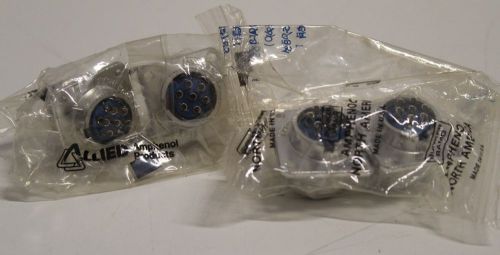 Lot of (4) Amphenol 97-3102A-16S Socket Connector (0639)