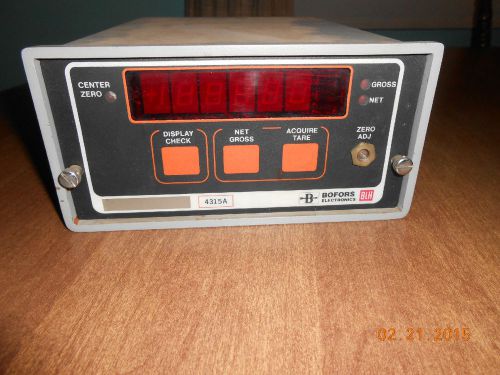 Bofors Electronics BLH 4315A  Scale Digital Display