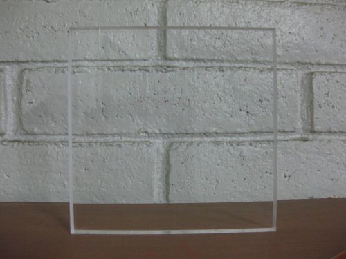 Acrylic plexiglass sheet/block/slab clear 3/4&#034; x 4&#034; x 4&#034; 13/16&#034; for sale