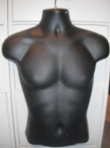 Black Male/Adult/Man Mannequin,Torso,  DISPLAY Clothing New
