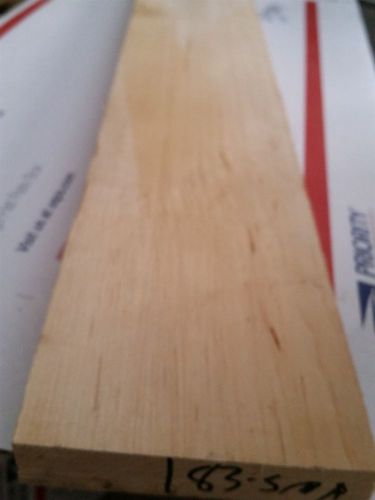 4/4 maple board 28.75 x 4.75 x ~1in. wood lumber (sku:#l-183) for sale