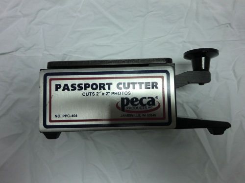 PECA Heavy Duty Passport Photo Cutter (2X2) Cuts All Peel-Apart Instant Films