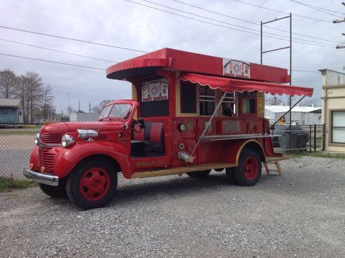 Fire Truck Hot Dog / Snoball Concession