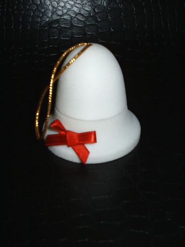 Novelty Christmas Bell Ornament Unique Fancy Engagement Ring Box Tree Hanging
