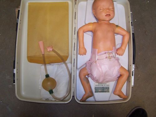Resusci Baby  model AA-2000 with case REDUCED FOR CLEARANCE