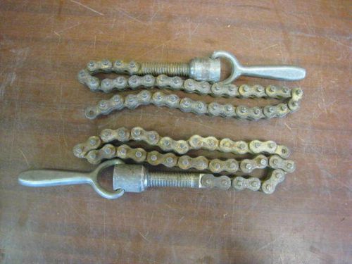 Lot of 2 greenlee tugger puller hold down chains puller 2ft free shipping for sale
