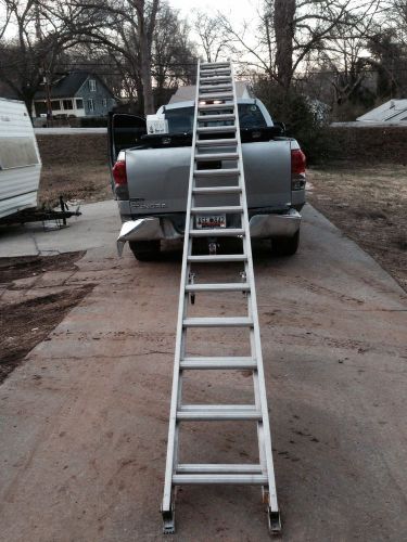 40&#039; aluminum extension ladder werner d1240-2 for sale