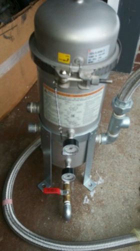 **CANISTER FILTER HOUSING**~ STAINLESS STEEL