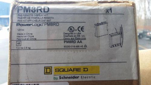 Square D Powerlogic PM8RD Remote Display Module / Schneider Electric