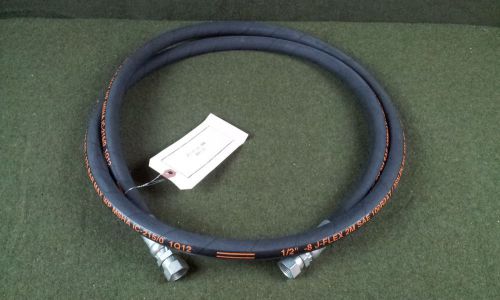 J-flex 1/2&#034; 4000 psi / 275 bar 94&#034; hydraulic hose with fittings 100rat/2sn for sale