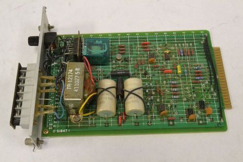RELIANCE 0-51847-1 VLDB HIGH VOLTAGE LEVEL DETECTOR PCB CIRCUIT BOARD B313854