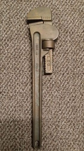 Non sparking berylco w-219 pipe wrench sz 18 for sale