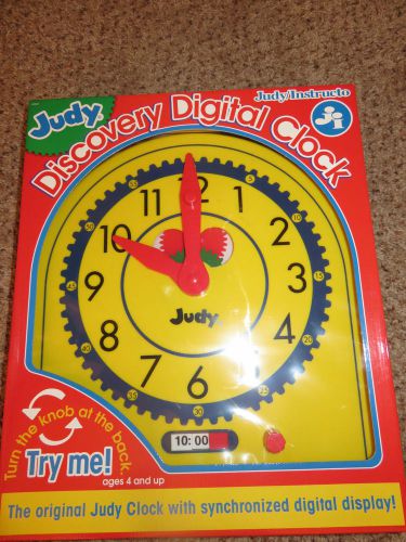 Carson-Dellosa 0768218624 Judy Discovery Digital Clock, Grades K-3 Homeschool