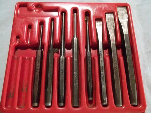 (7) Snap-On Chisels &amp; Taps Used