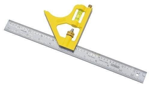 Stanley 46-028 12-inch english/metric combination square for sale